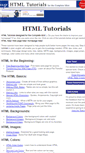 Mobile Screenshot of myhtmltutorials.com